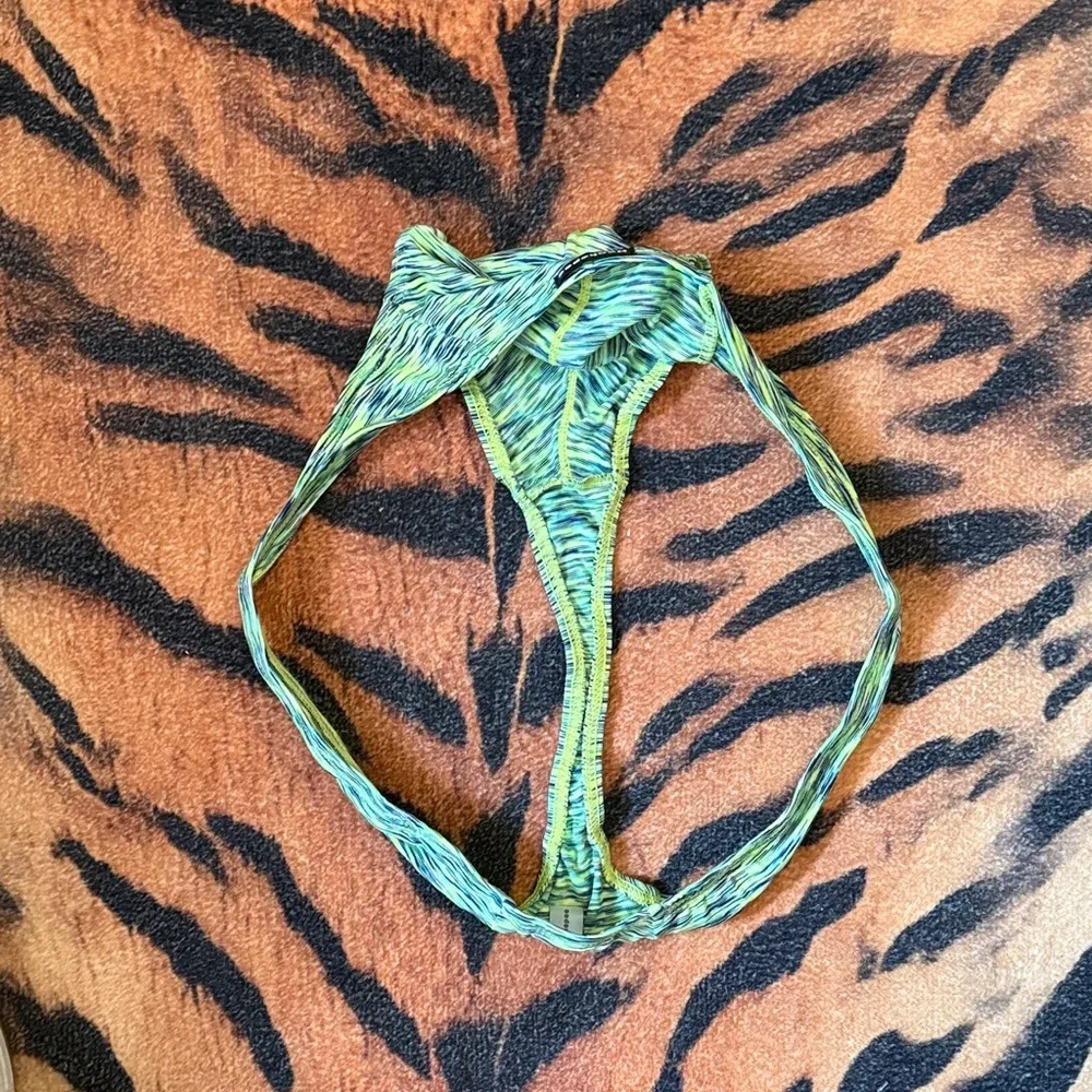 Men’s thong Multicolor Bikini Bottom pre loved used